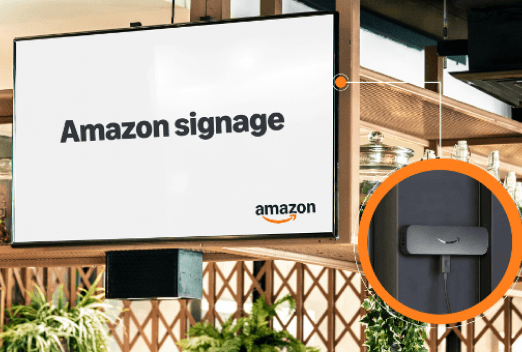 Amazon Signage Stick