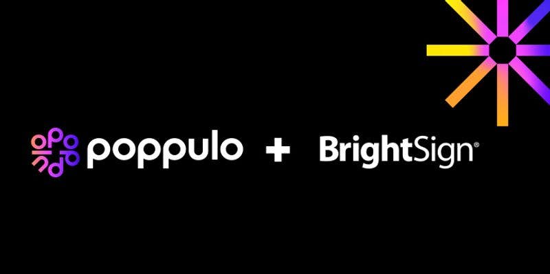 Poppulo Joins Elite Category in BrightSign Bright Alliance Program, Announces Certification Across Series 5 Devices