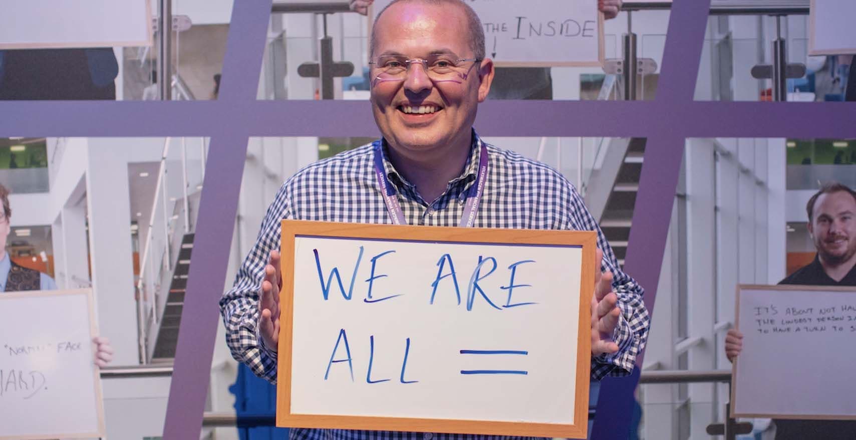 Increasing the representation of diverse faces and voices throughout the organization at Volkswagen Financial Services UK Ltd.